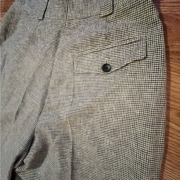 Vintage ESCADA Gray Pleated High Waisted Wool Pants Womens USA 6 / 38 - Picture 10 of 11